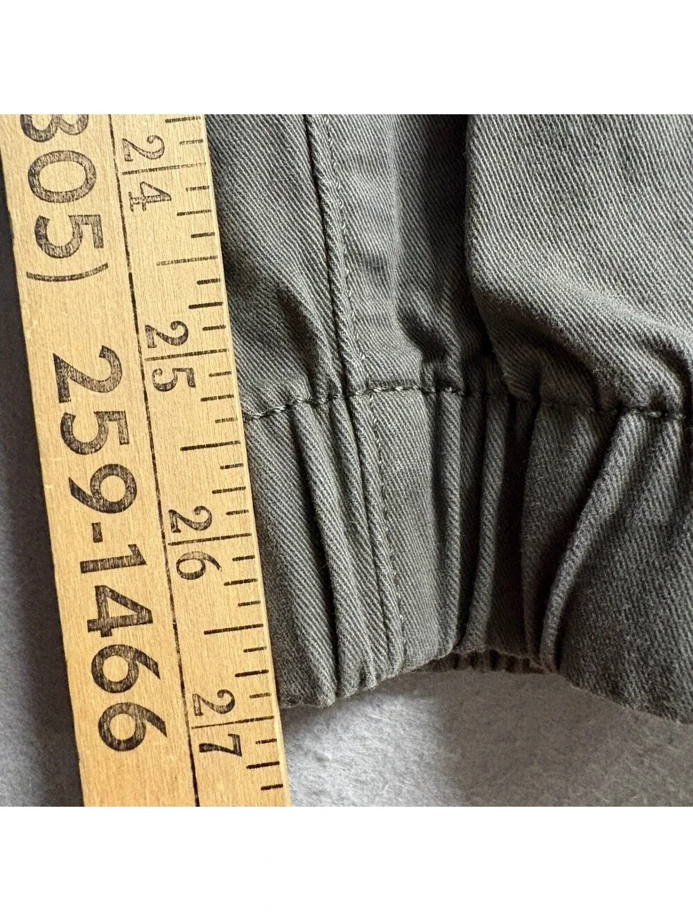 Denizen from Levis Mens Jogger Pants Green Cotton Stretch Elastic Waist Size